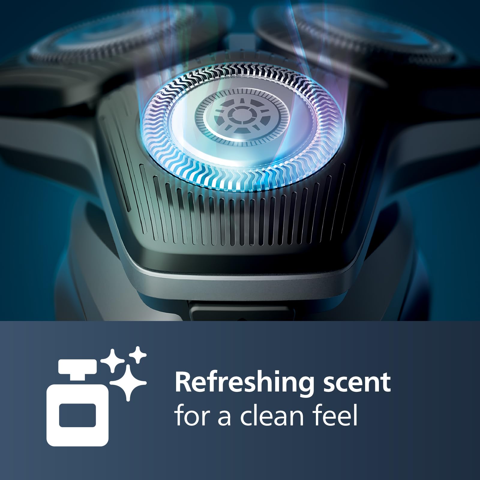 Norelco Philips Quick Clean Pod Cartridge, Lubricates Shaver and Eliminates Cut Hair, 6x 5.4 fl oz Cartridges (Up to 1.5yr Supply), BD9011AZ