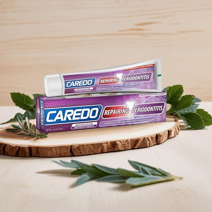 Gum Toothpaste for Periodontitis, Gum Repair for Receding Gums, Gum Disease & Gingivitis Treatment, Periodontal Disease Treatment for Gum Health, Gum Disease Repair Bad Breath Toothpaste 3.52OZ