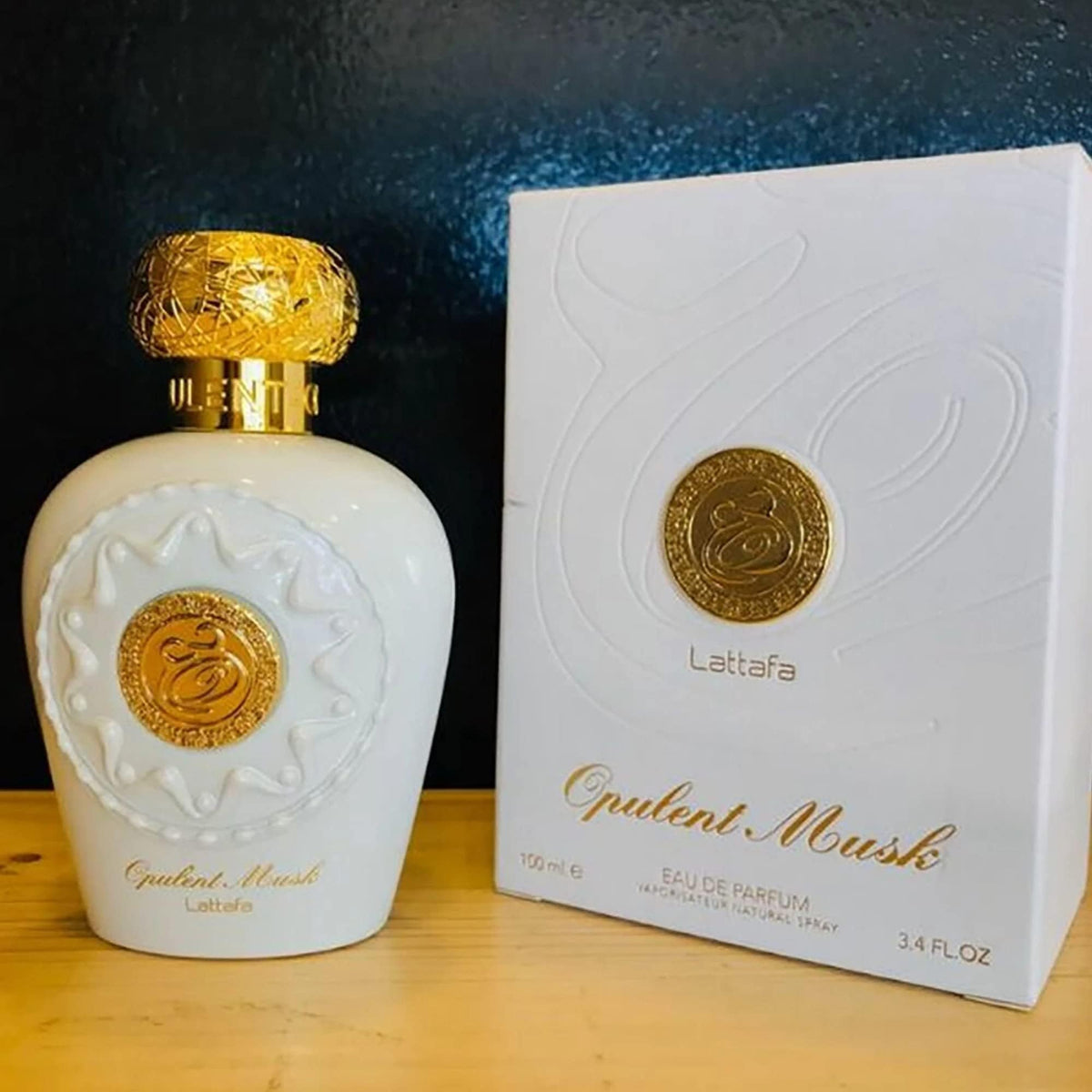 Lattafa Opulent Musk for Women Eau de Parfum Spray, 3.4 Ounce (Pack of 2)