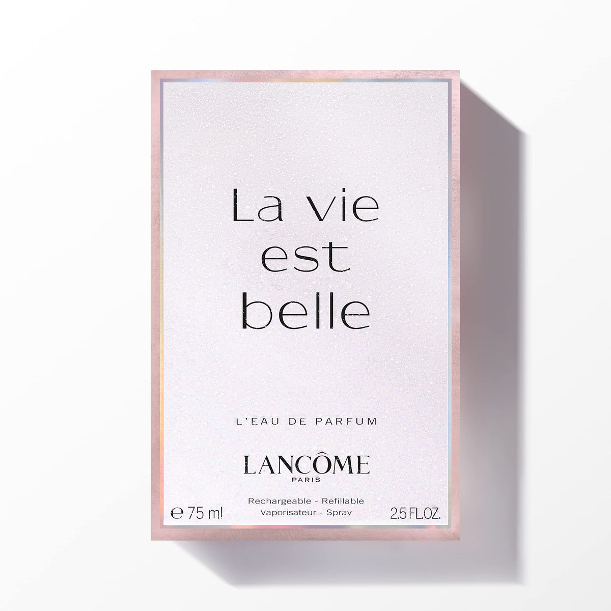 Lancôme La Vie Est Belle Eau de Parfum - Long Lasting Fragrance with Notes of Iris, Earthy Patchouli, Warm Vanilla & Spun Sugar - Floral & Sweet Women's Perfume, 2.5 Fl Oz