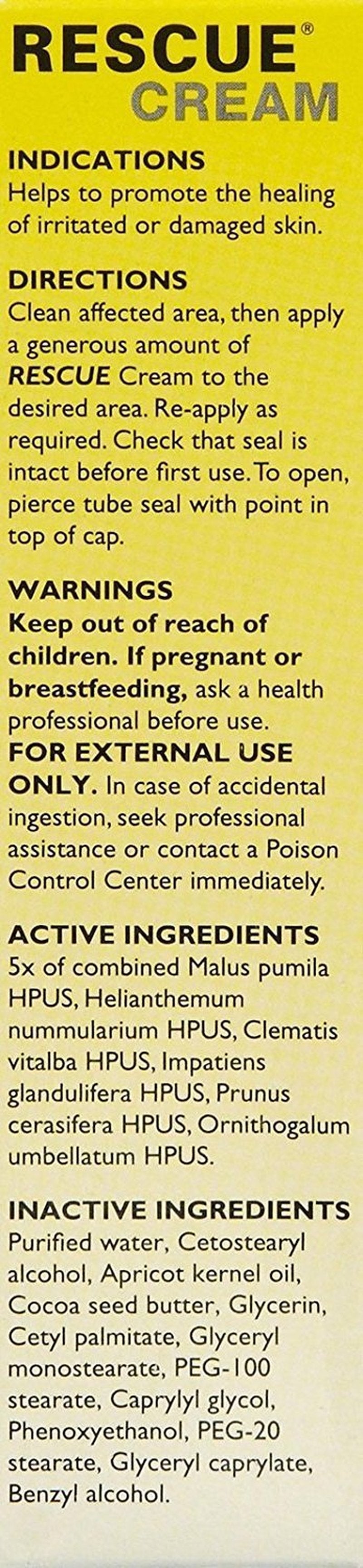 Rescue Cream (formerly Rescue Remedy), 1 oz, 3 pk
