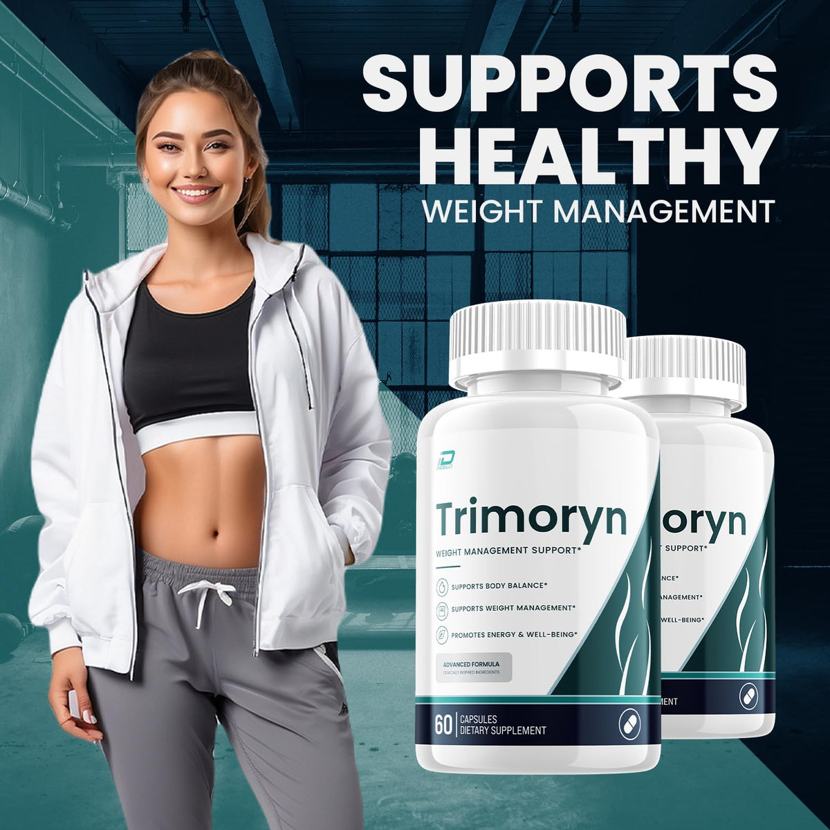 Trimoryn Capsules – Trimoryn Advanced Formula Pills Natural Ingredients Dietary Supplement - 5 Pack - 300 Capsules