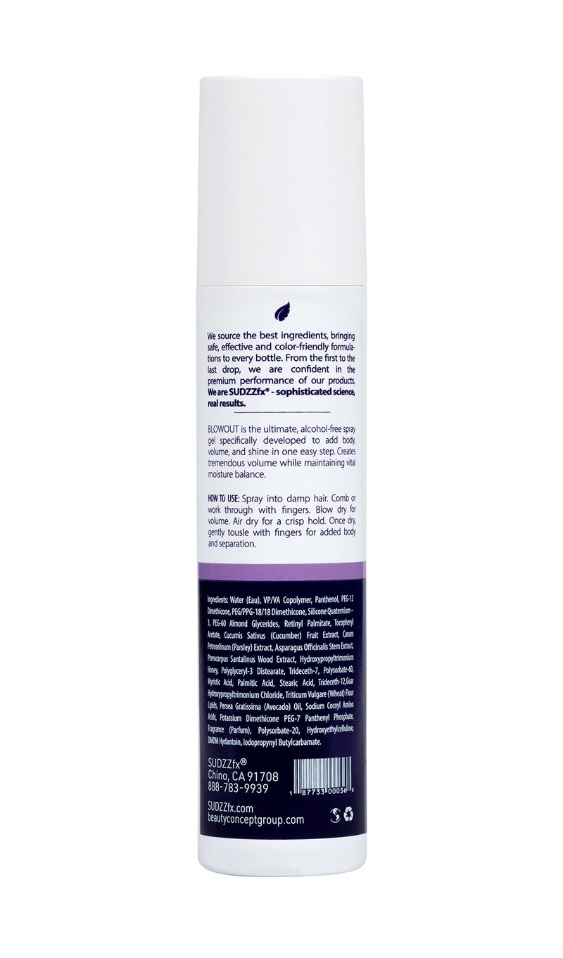 SUDZZFX LIFT Volumizing Gel, 8.5 Fl Oz (Formerly Zephyr) – Spray for Fine Hair Shine & Medium Hold – Thickening Formula for Men & Women