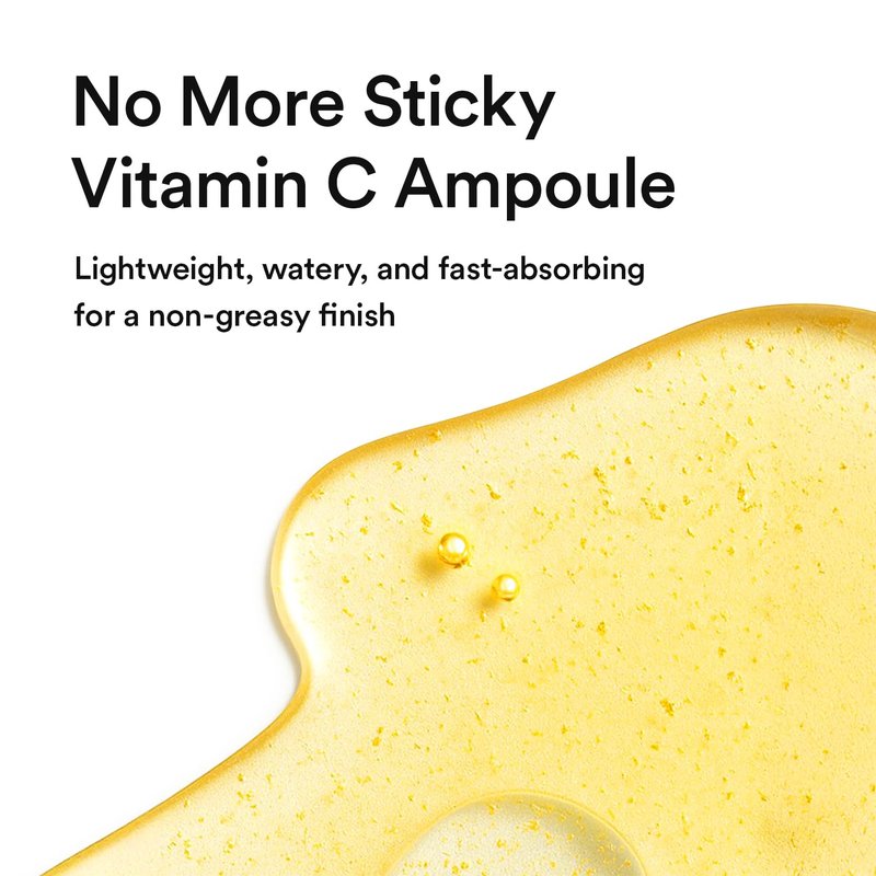 VEGANIFECT Vita C Ampoule, Dark Spot Correction, Boosting Skin Luminosity, Korean Skin Care, Vegan,0.5 Fl Oz