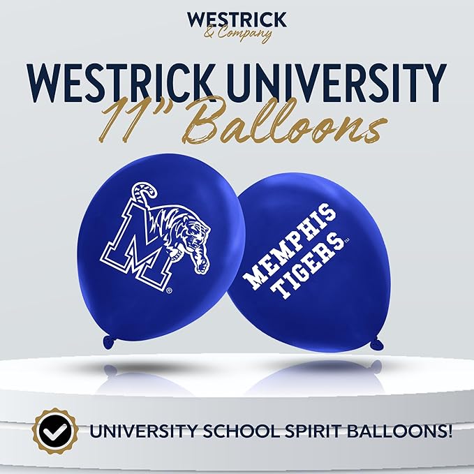Texas Tech Red Raiders Balloons 10 Pack 11" Official Licensed Logos, Helium Quality Latex Balloons, Perfect for College Football Team Celebration, Decorated Front and Back by Westrick