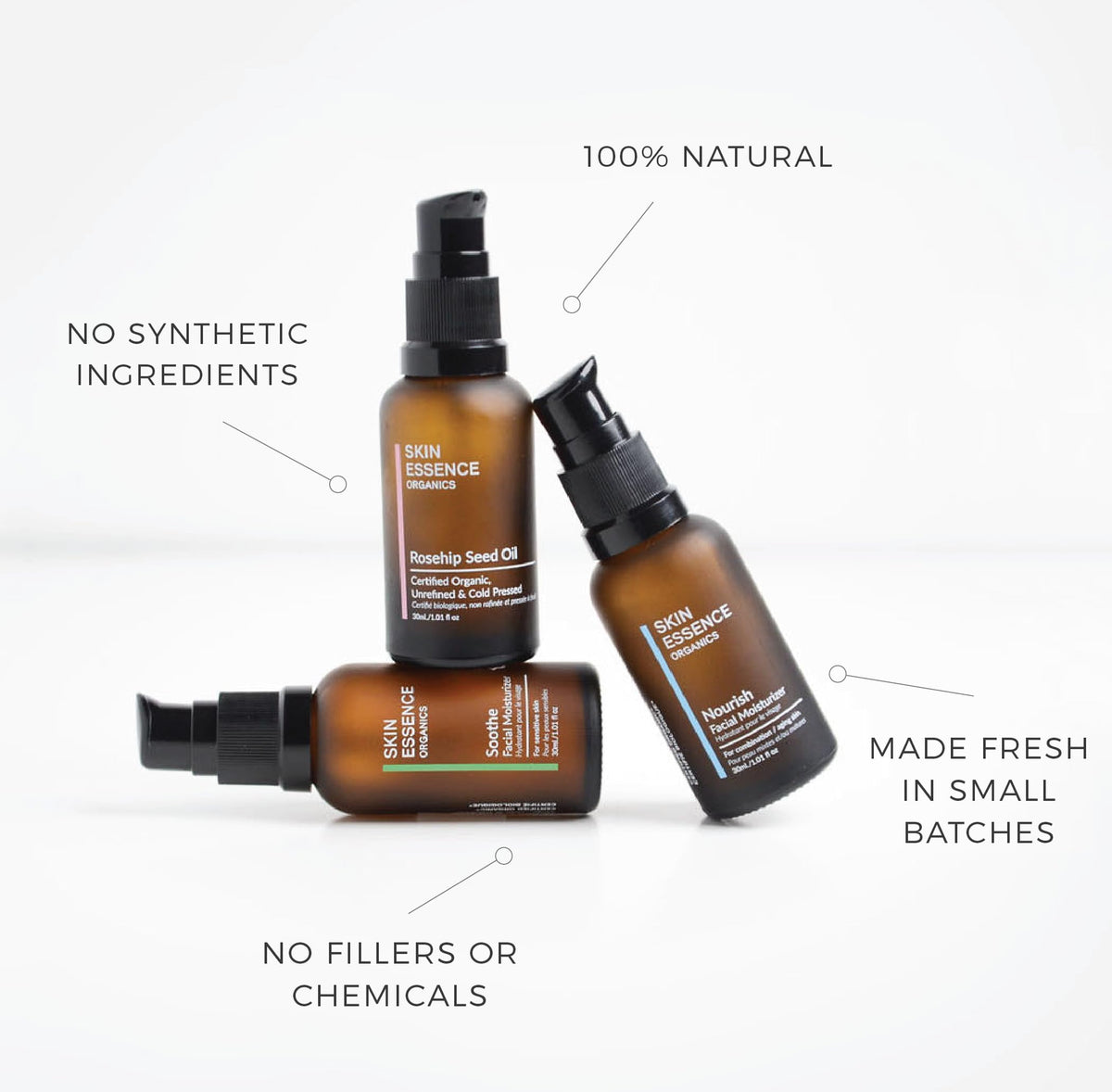 Skin Essence Organics Facial Moisturizer Serum - Neroli
