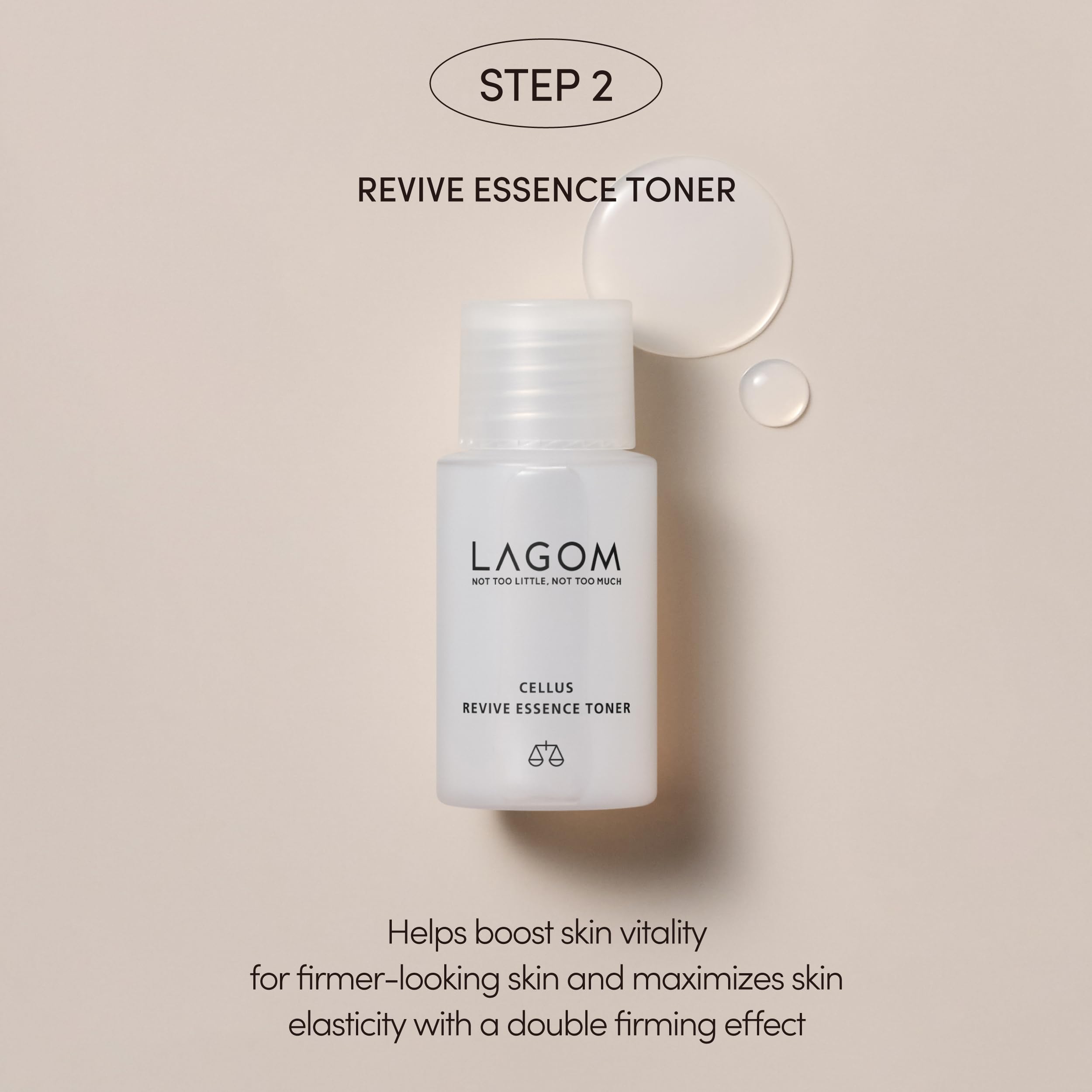 LAGOM Mini 5-Step Travel Kit | Daily Cleansing Skincare Kit, Gel to Water, Micro Foam Cleanser, Essence Toner, Niacin Serum, Deep Moisture Cream, Korean Skin Care Trial Kit