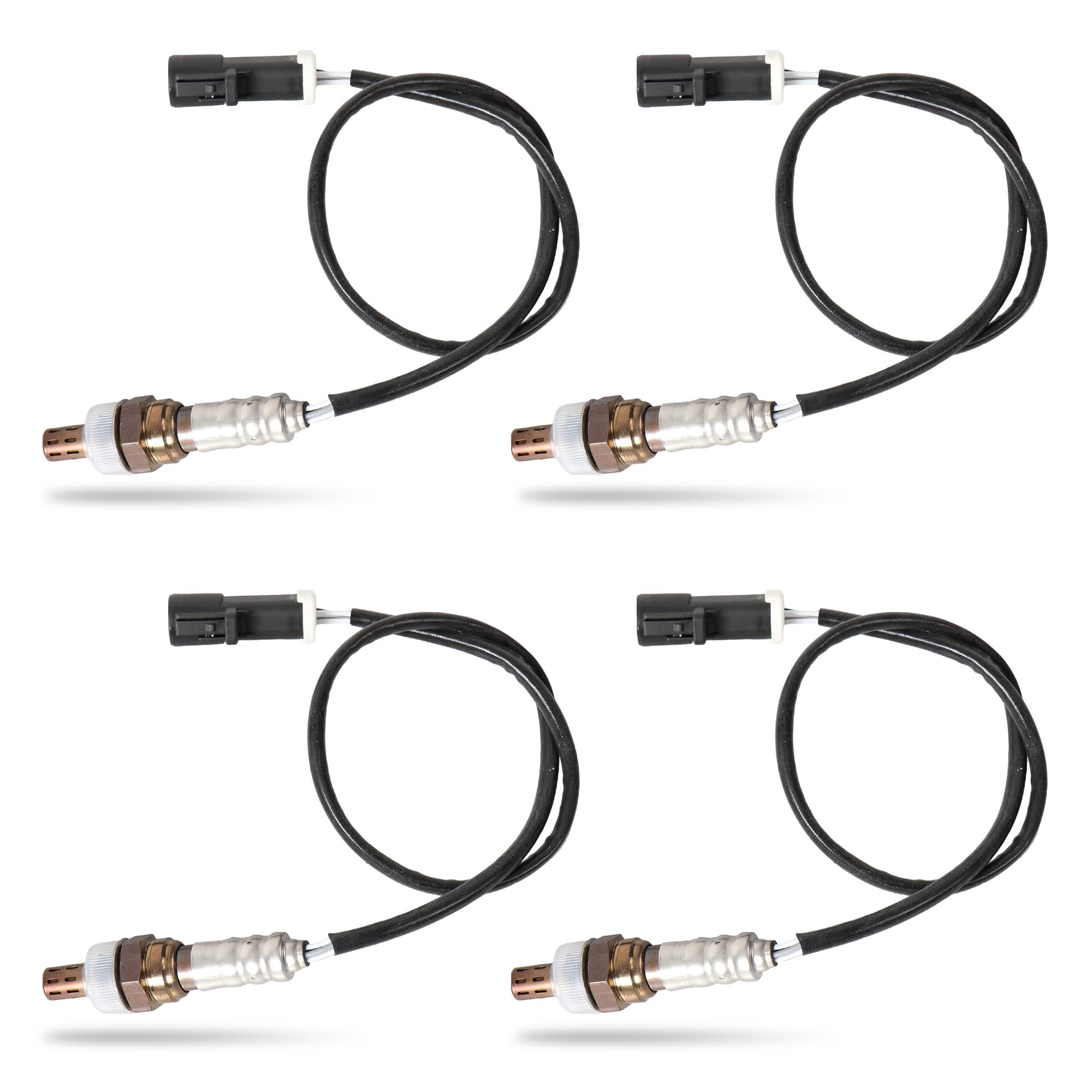 KUIPERAUTO Male Oxygen Sensor Upstream + Downstream 22060 234-4046 234-4127 13133 Compatible for Mercury Lincoln Ford F-150 F-25