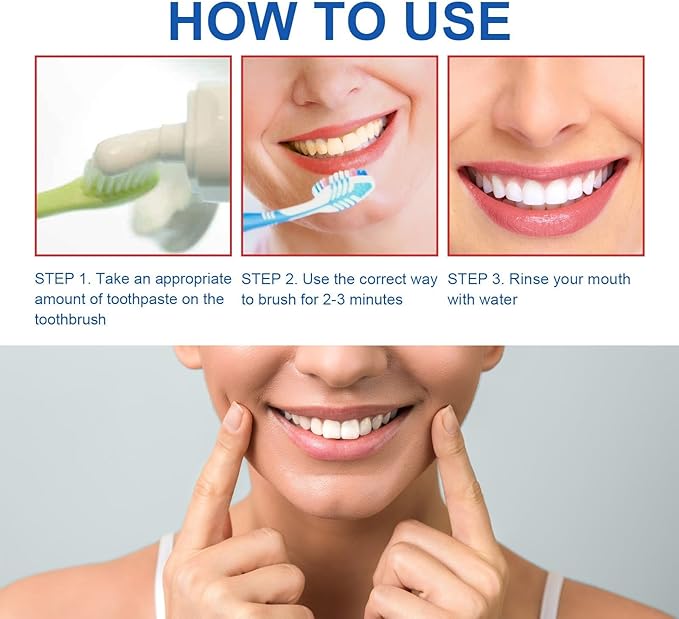 Hydroxyapatite Toothpaste 7.5% nHAP, Mint Fragrance 16 Hours Fresh Breath,Best ceelike Hydroxyapatite Toothpaste for Enamel Protection and Tooth Strengthening Use for Oral Care (1Pack c, Mint_c)