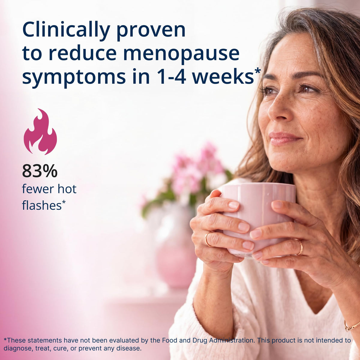 Metagenics HerWellness Estrovera - Hormone-Free Plant-Based Supplement - Supports Menopause & Perimenopause Relief - Hot Flashes, Night Sweats, Multi-Symptom Support - Vegetarian, Non-GMO - 30 Tablets