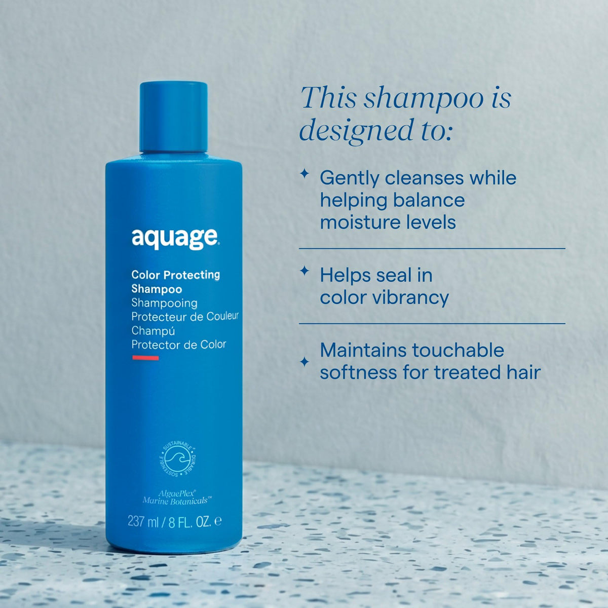 Aquage Color Protecting Shampoo & Moisturizing Hair Wash, 33.8 oz