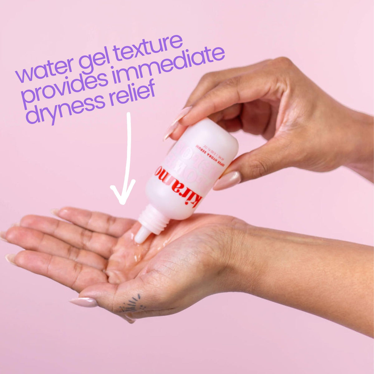 Kiramoon Flowermelon Hydrating Serum & Lightweight Daily Moisturizer to Reduce Dryness, Aloe + Chamomile + Niacinamide, All Skin Types including Sensitive Skin, Fragrance Free, Cruelty Free, 2 fl oz