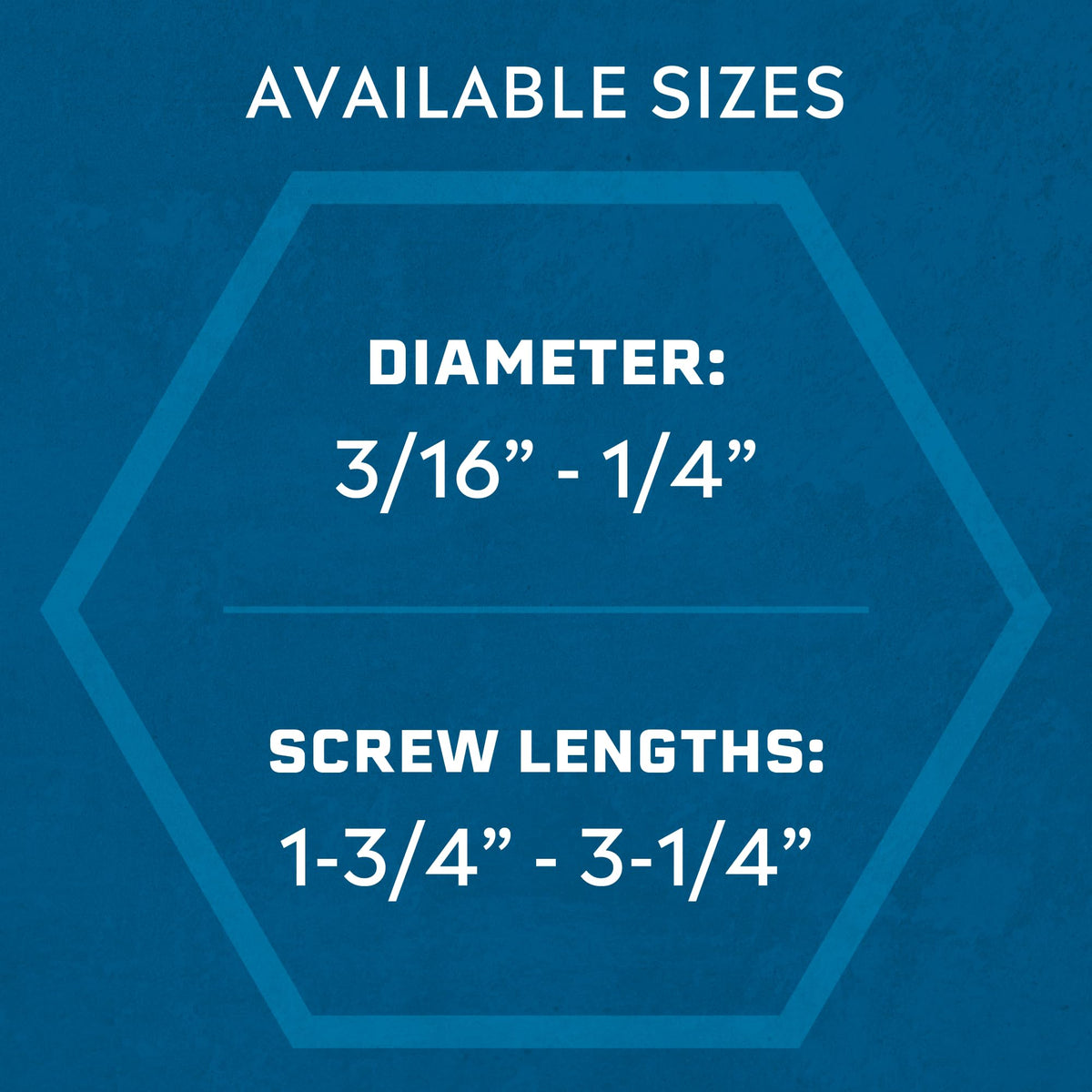 Tapcon 1/4 x 2-3/4 Inch Black Hex Head Concrete Anchors, 300 PCS, Corrosion Resistant Climaseal™ Coating, Heavy-Duty Concrete and Masonry Screws, Superior Holding Strength, Drill Bit Included