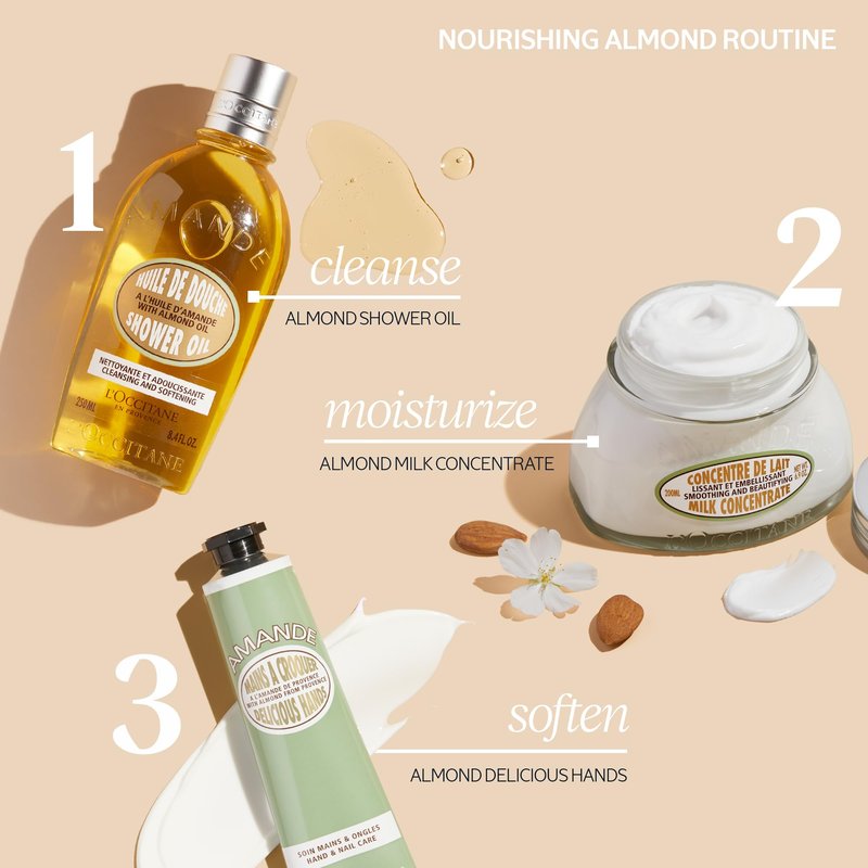 L'OCCITANE Almond Delicious Hands 5.20 fl oz