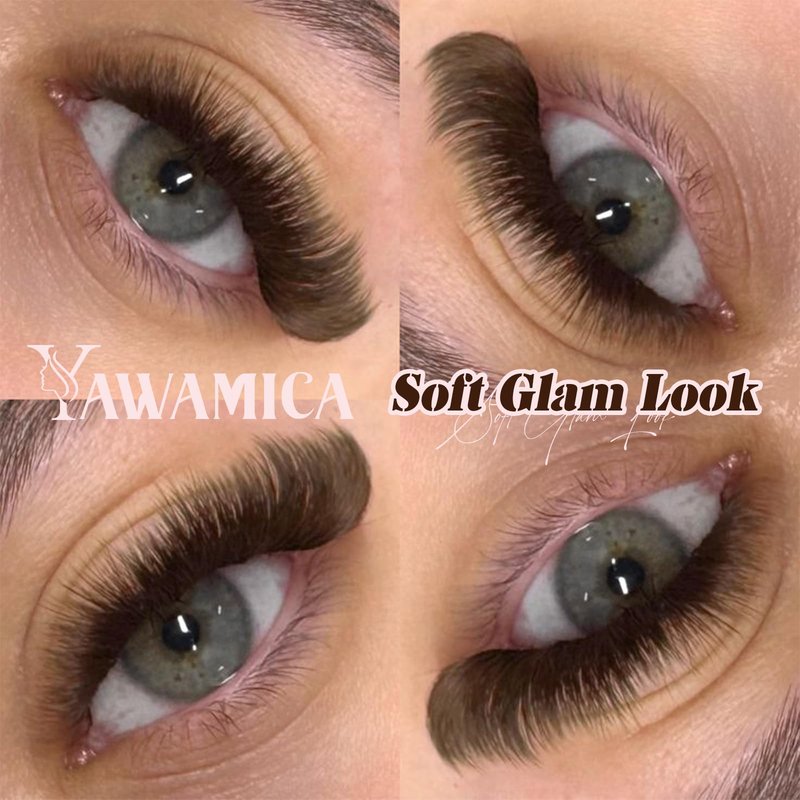 Dark Brown Lash Clusters 80D Fluffy Wispy Volume Cluster Eyelash Extensions D Curl 10–18mm Individual Cluster Lashes 240PCS Brown Eyelash Clusters DIY Lash Extension for Natural Glam Look by Yawamica