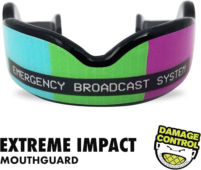 DAMAGE CONTROL Extreme Impact Mouth Guard – Sports Mouthguard for Boxing, MMA, BJJ, Hockey, Rugby, Lacrosse, & More – Mouthpiece for Teeth & Jaw Protection, for Youth & Adults