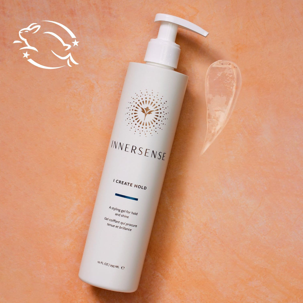 INNERSENSE Organic Beauty - Natural I Create Hold Styling Gel | Non-Toxic, Cruelty-Free, Clean Haircare (Full Size, 10 fl oz | 295 ml)