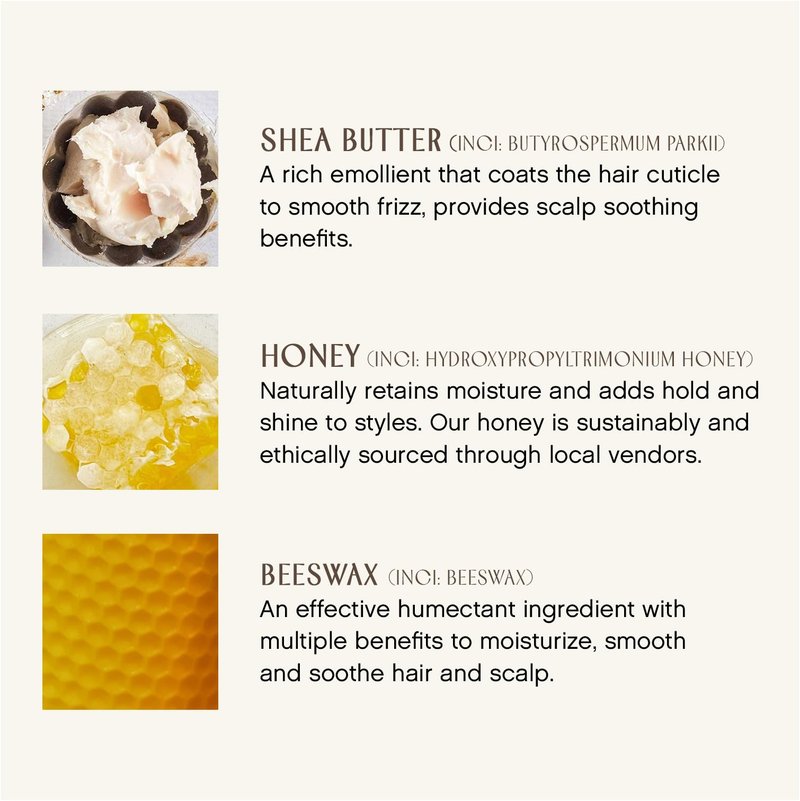 INNERSENSE Organic Beauty - Natural Inner Peace Whipped Creme Texturizer | Cruelty-Free, Clean Haircare (3.4oz)