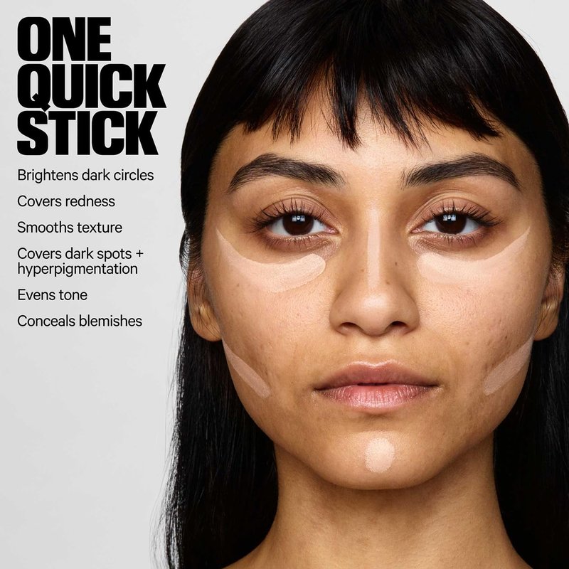 Milk Makeup Hydro Grip Gel Concealer with Hyaluronic Acid – 12HR Hydrating Concealer + Complexion Stick for Buildable Coverage with Dewy Finish – 5.5 Light Medium w/Warm Undertones, .1oz