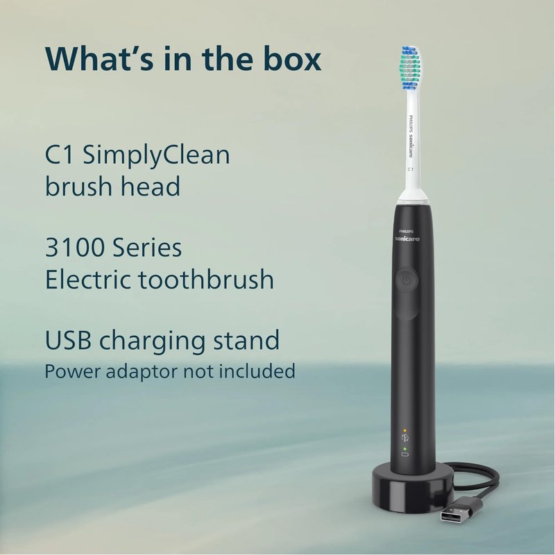 Phillips Sonicare Sonicare ProtectiveClean Removes up to 7x More Plaque, Long lasting 4 day Battery Life Rechargeable Electric Toothbrush, White/Grey