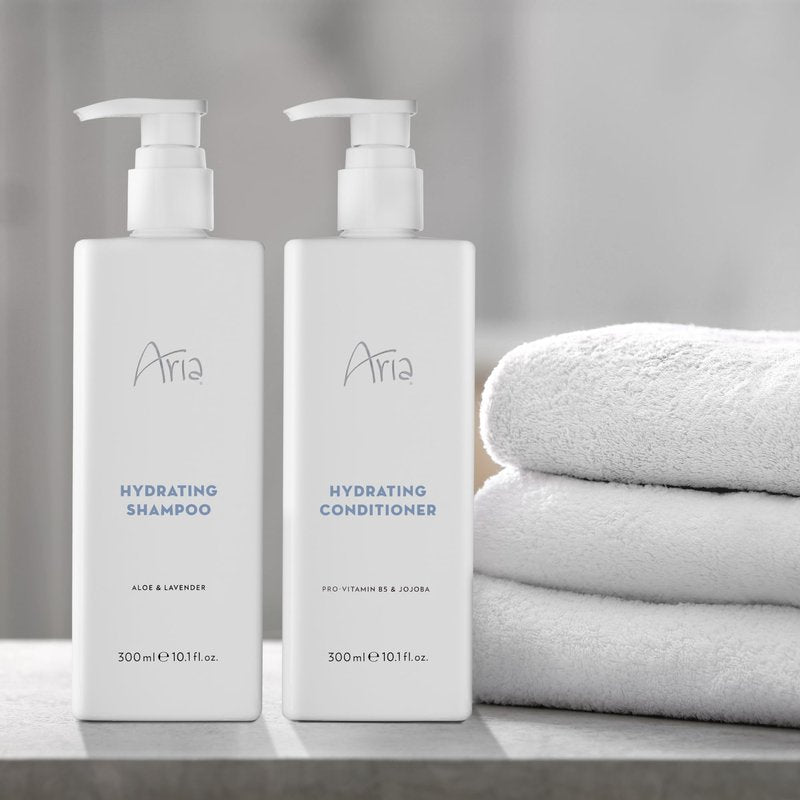 Aria Moisturizing Body Lotion - Hydrating Shea Butter - Scented with Cedarwood, Green Mandarin, Lavender - Vegas Hotel Body Lotion - 10 oz