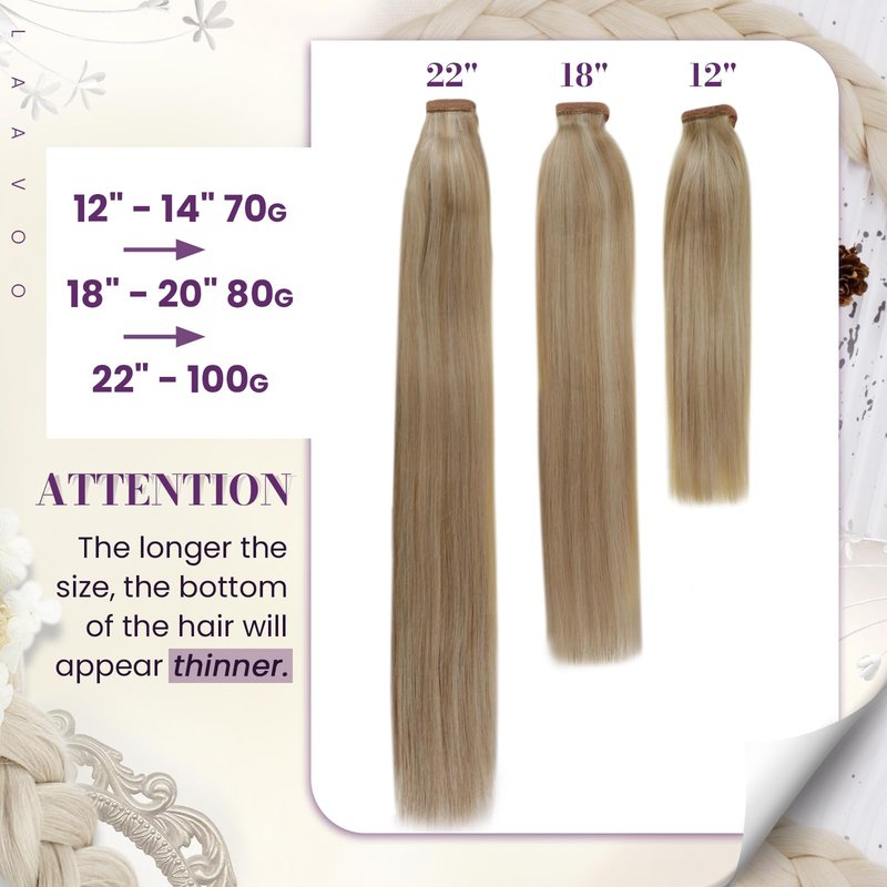 LaaVoo Ponytail Extension Human Hair Brown Ombre Ponytail Extensions for Women Balayage Darkest Brown to Light Brown Pony Tails Hair Extensions Real Humen Hair Short Straight 12 Inch 75g