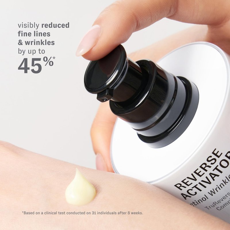 O HUI Reverse Activator Retinol Fine Wrinkle Cream | Korean Skin Care | Comfortable Retinol Cream for Face | Minimal to no irritation | Peptide | Wrinkles Visibly Reduced by 42% in 8 Weeks