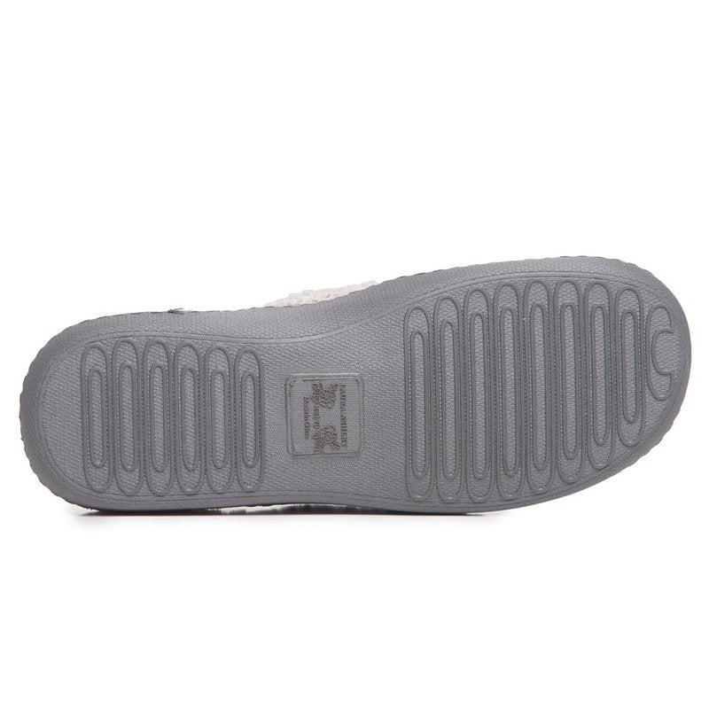 Laura Ashley Women's Spa Slip-On Rugged Scuff Slipper, Non-Slip House Slippers with Cushioned Insole for Ladies, Clay, Medium