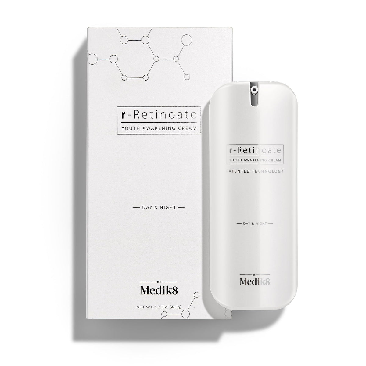 Medik8 R-Retinoate Day and Night - Intensive Hydrating, Plumping Vitamin A Face Serum - Reduces Fine Lines, Wrinkles - Vitamin C Face Serum - 1.7 oz