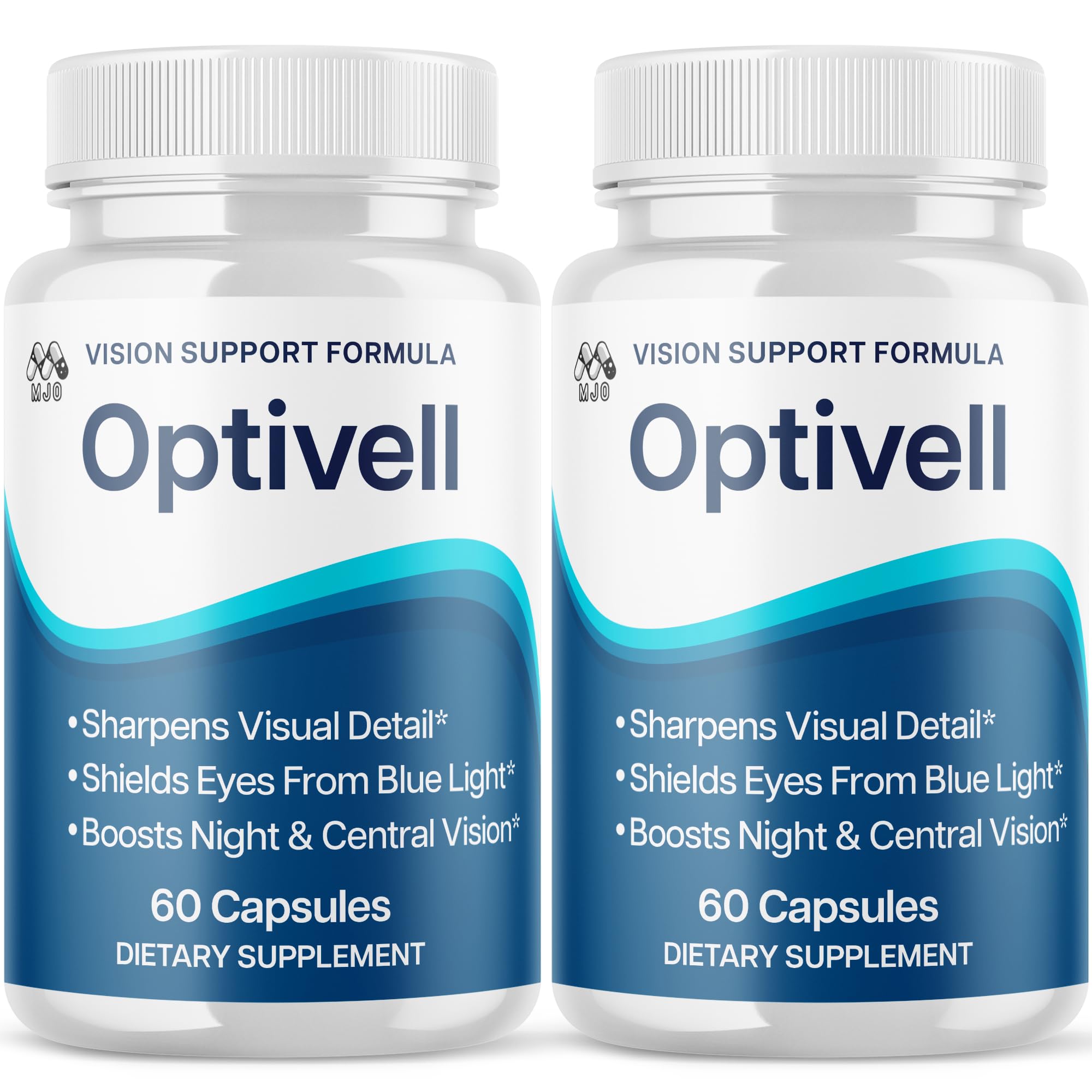 (2 Pack) Optivell Eye Capsules, Official Optivell Eye Vitamin Pills with All Natural Ingredients, Advanced Vision Formula Supplement Pills Supporting Ocular Health & Wellness Naturally (120 Capsules)