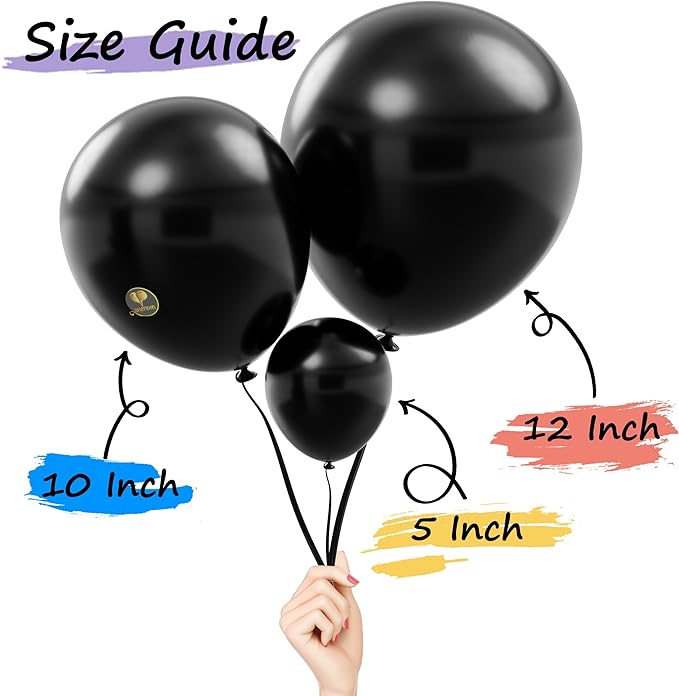 AFTERLOON® Biodegradable Balloons 24 pcs Aqua 12 Inch, Matte Color Thickened Extra Strong Latex Helium Float, Multicolor Colorful Bulk Color ballon baloon Globos Para Decoration De Fiestas Kids