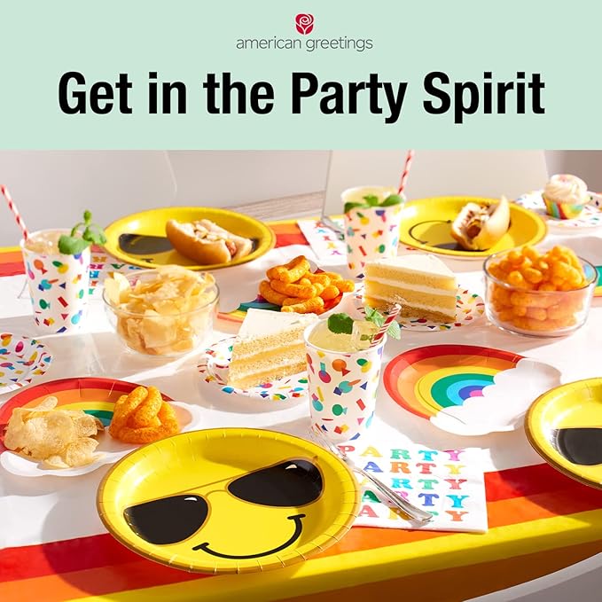 American Greetings Mermaid Party Supplies, Plastic Table Covers (3-Count)