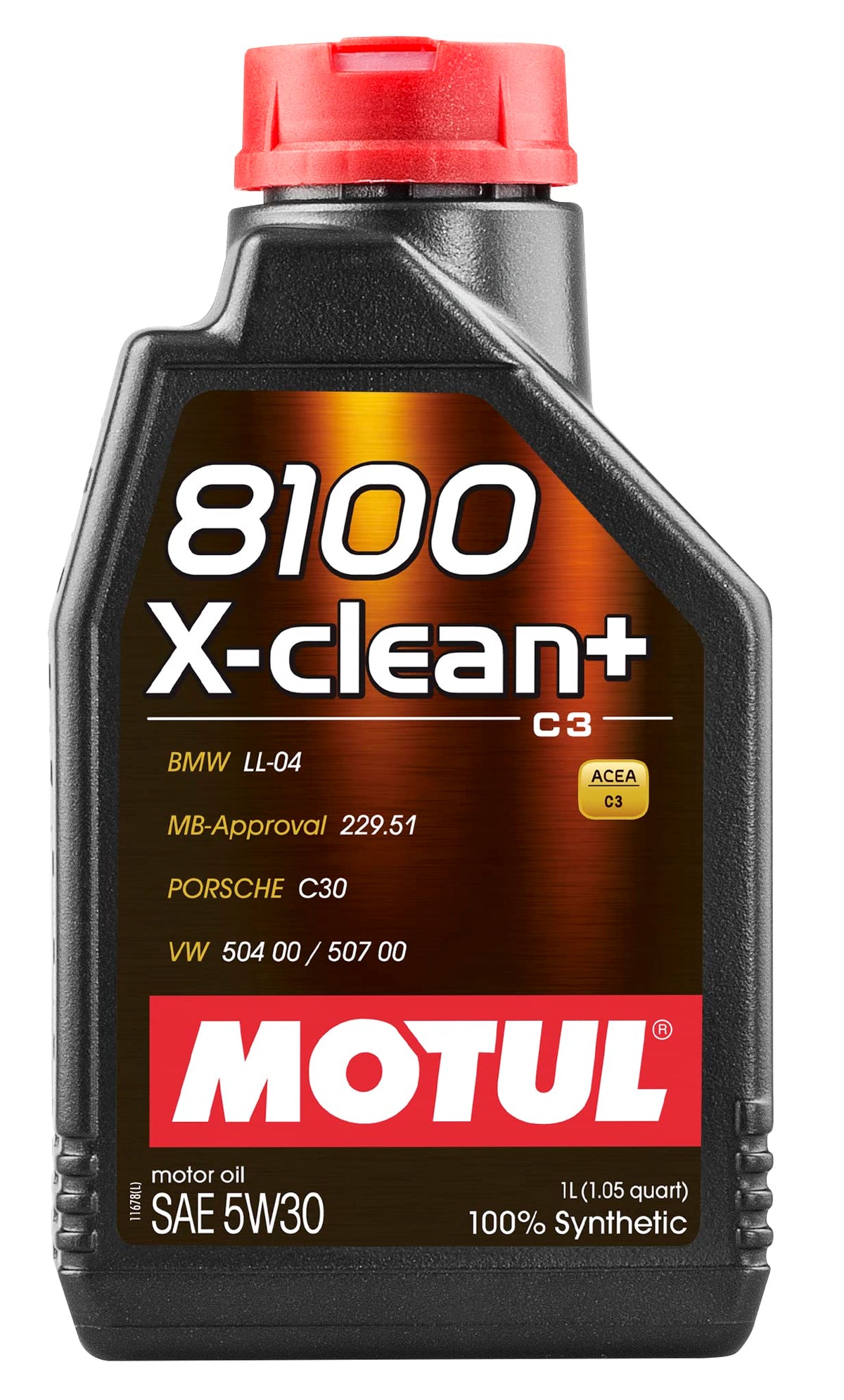 Motul X-Clean 5W30 Engine Oil (106376) (Pack of 5)
