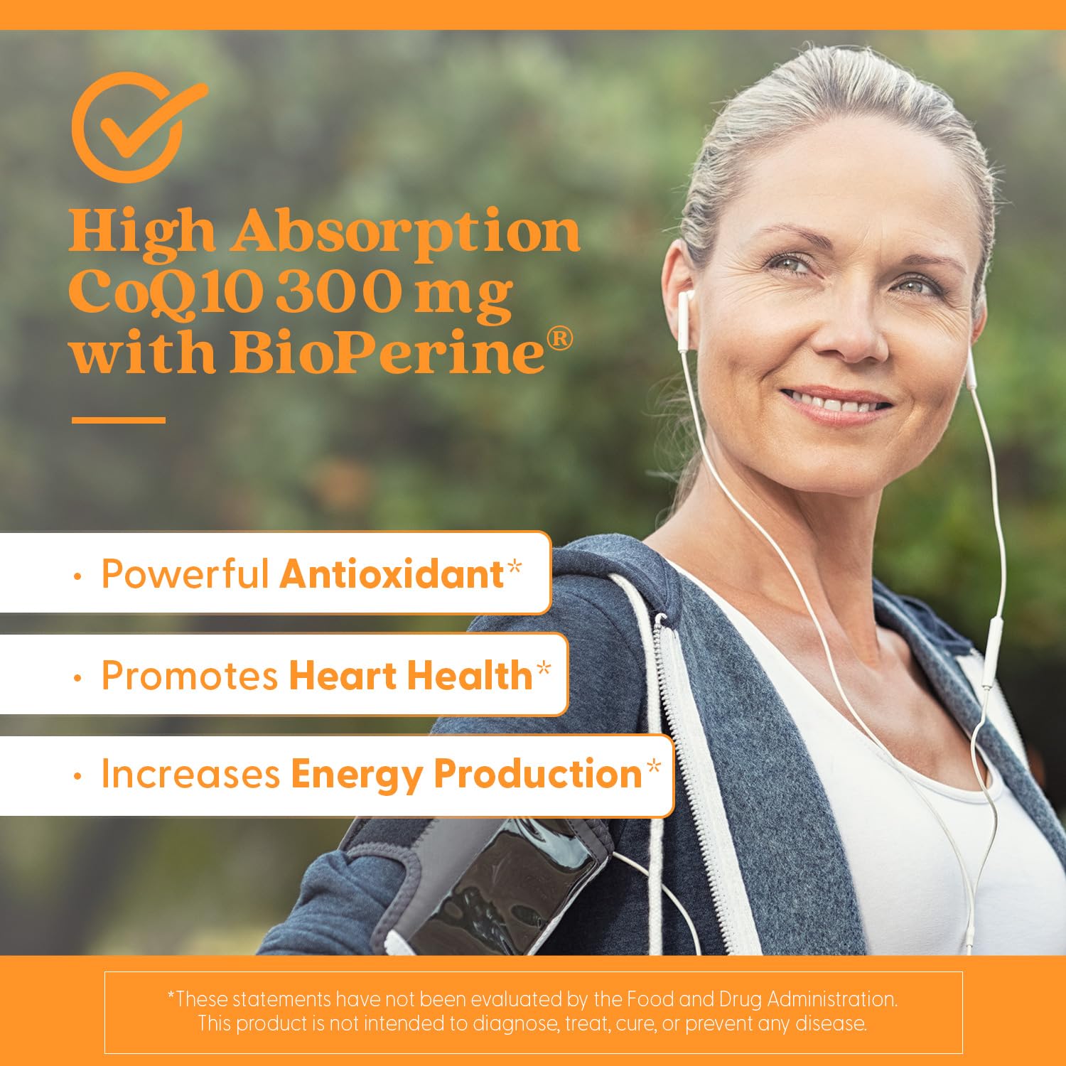 Doctor's Best High Absorption CoQ10 300mg with BioPerine Supplement - Coenzyme Q10 Softgels for Heart Health & Antioxidant Support, CoQ10 300 mg for Women & Men, Non GMO - 90 Veg Softgels