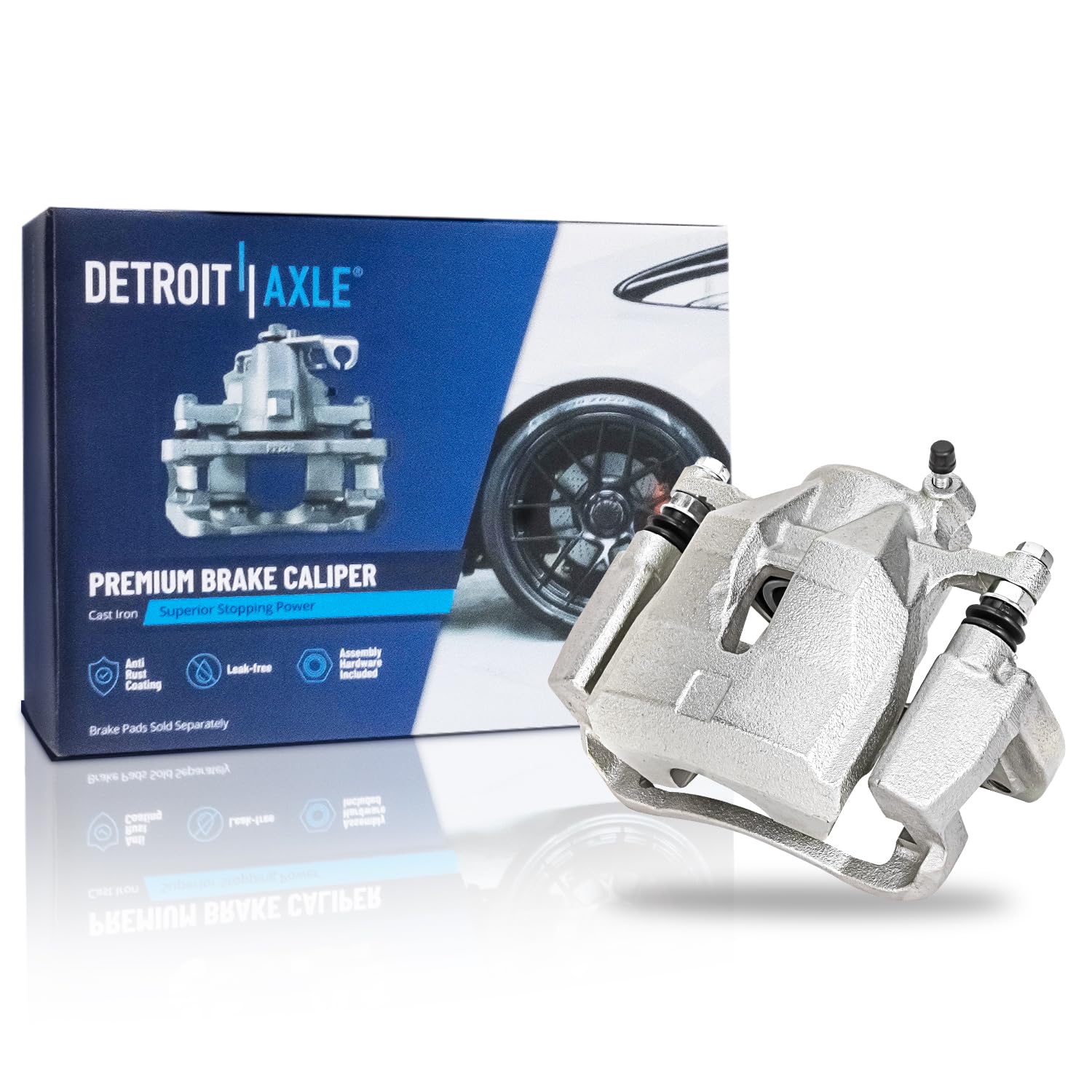 Detroit Axle - Front Left Brake Caliper For Toyota Rav4 Matrix Mirai Corolla Im Scion Tc Im Pontiac Vibe Disc Brake Caliper With