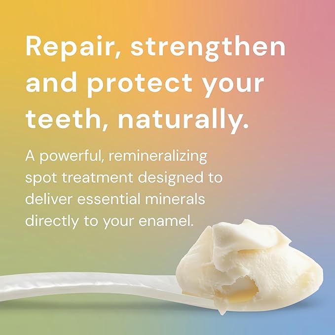 Bliss Energetics Primal Puddy - 1oz Remineralizing Tooth Spot Treatment - Hydroxyapatite, Tallow, Colostrum, Shilajit - All Natural Preservative & Chemical Free