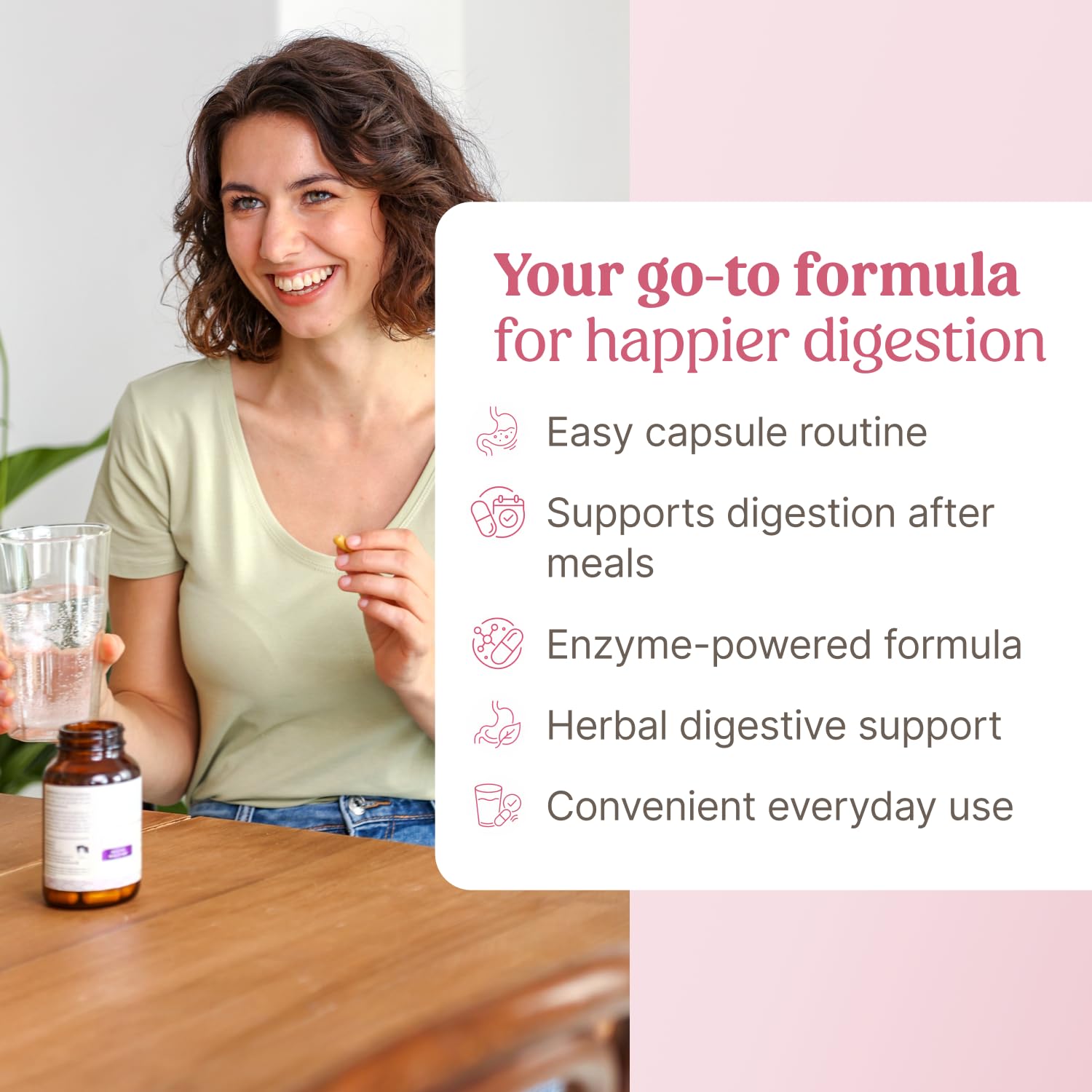 Happy Mammoth Bloat Banisher for Bloating, Digestion, and Gut Comfort