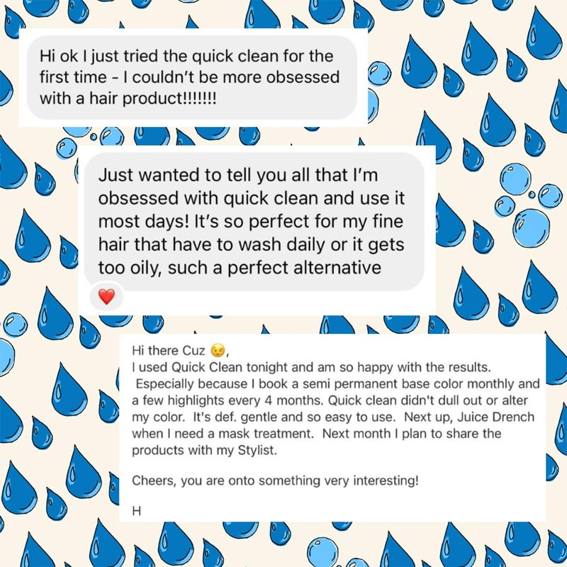 Allyoos A Quick Clean, Hair Rinse, Removes Sweat, Oil & Buildup From Scalp & Hair, No Suds, Dry Shampoo Alternative, Balances Scalp, Sulfate-Free