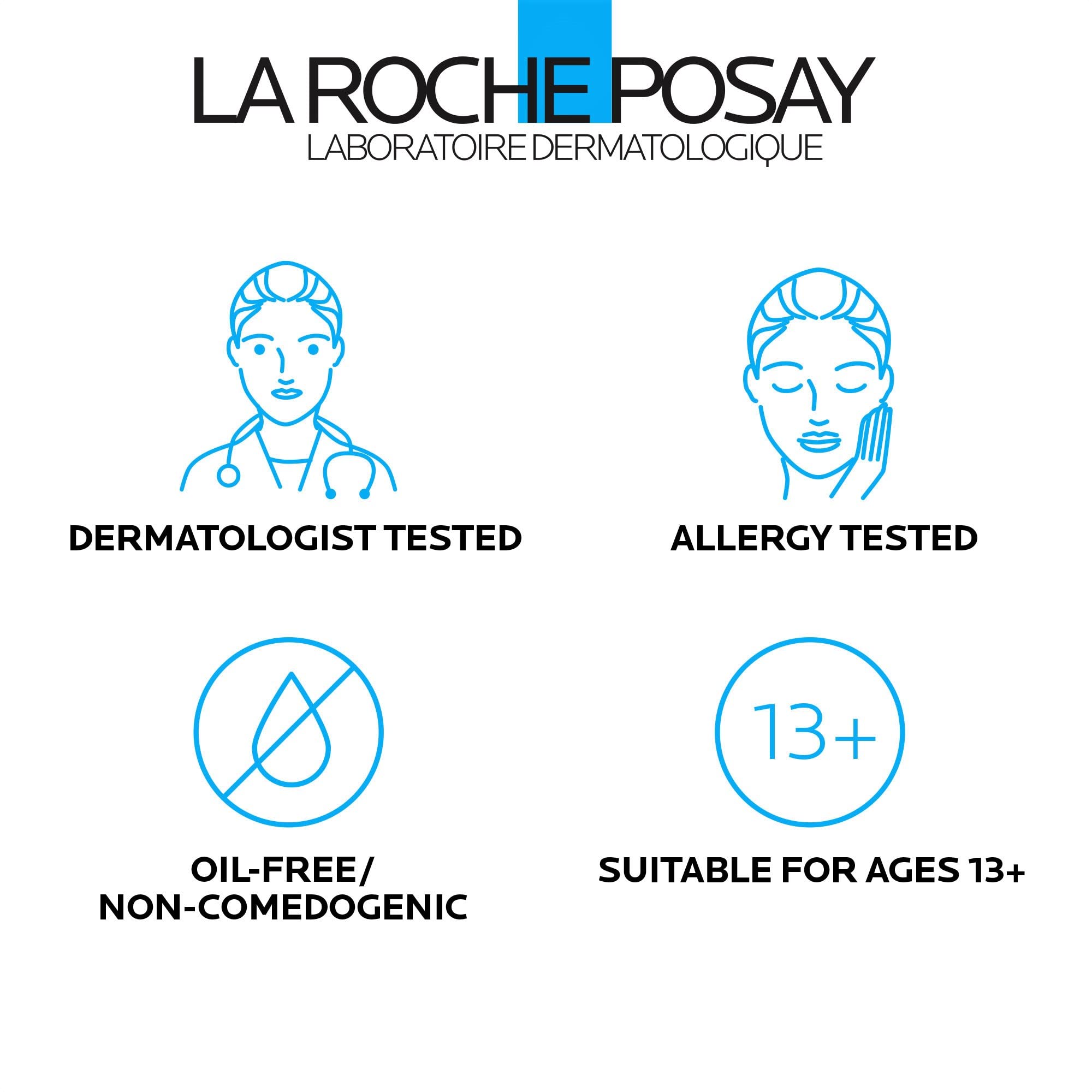 La Roche-Posay Toleriane Double Repair Face Matte Moisturizer, 2.5oz