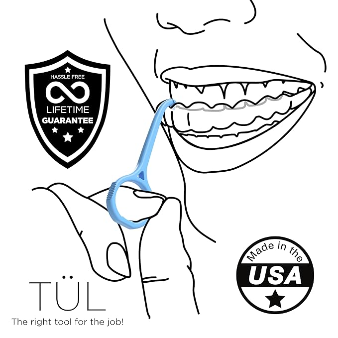 TÜL | Only Invisalign Remover Tool Made in the USA | Lifetime Replacements | Ortho Recommended Aligner Remover Tool & Retainer Remover Tool | Variety 4 Pack | Top Invisalign Accessories