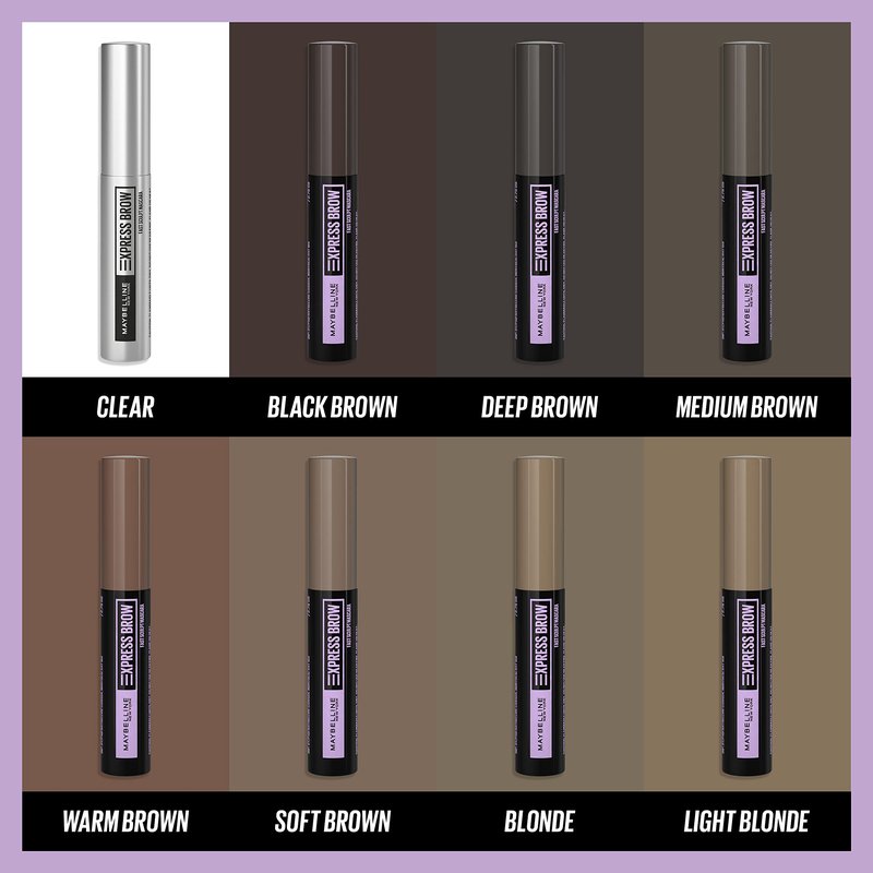 Maybelline Brow Fast Sculpt, Shapes Eyebrows, Eyebrow Mascara Makeup, Deep Brown, 0.09 Fl. Oz.