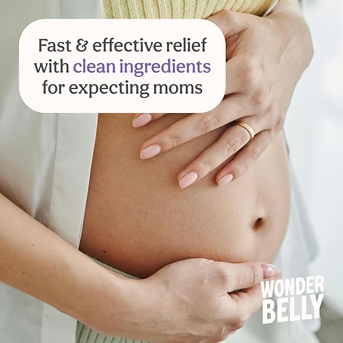 Wonderbelly Bloat Gas Relief Extra Strength Chewable Tablets with 125 mg Simethicone No Talc or Dye Mango Smoothie 35 Count