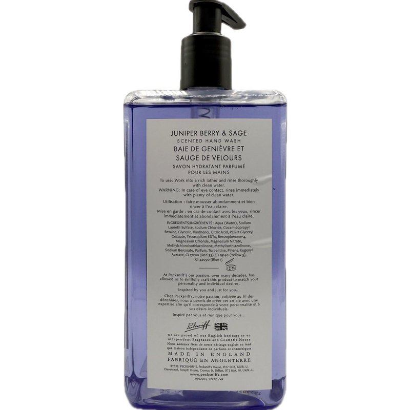 Pecksniff's Juniper Berry & Sage Hand Wash, London Collection, 500ml