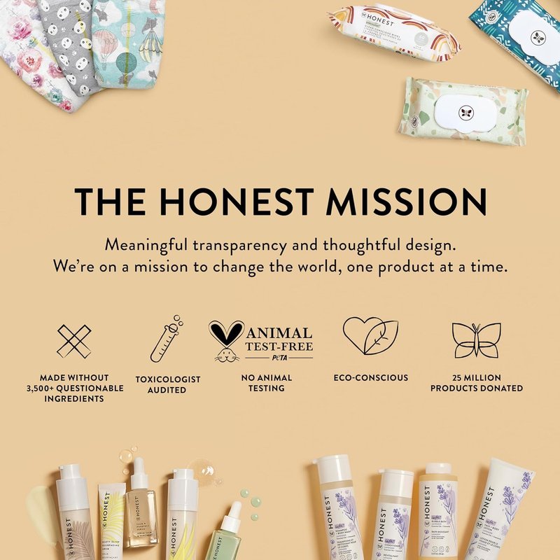 The Honest Company Hydrating Face and Body Lotion,Fast Absorbing,Naturally Derived Hypoallergenic,Citrus Vanilla Refresh,8.5 fl oz,(Pack of 2)