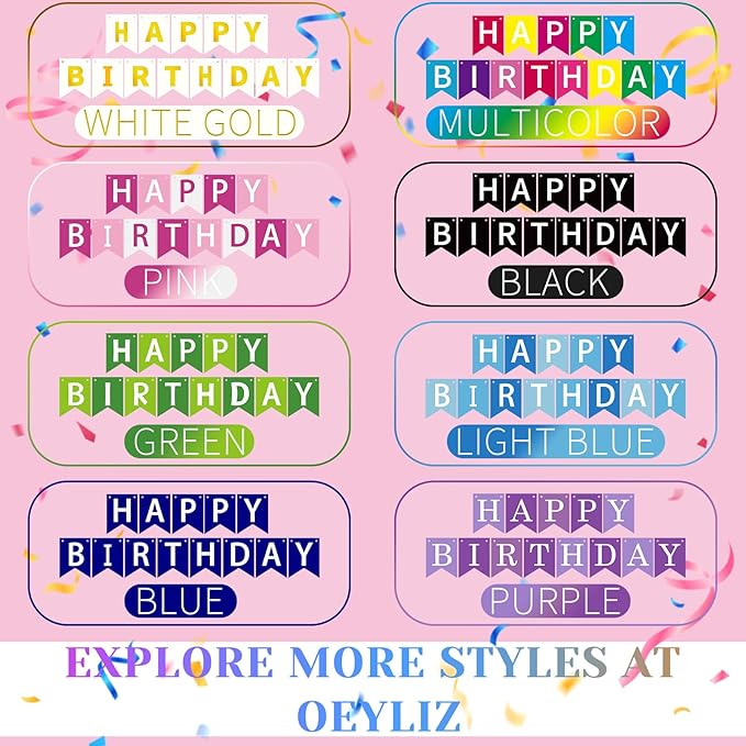 Happy Birthday Banner Dark Blue Happy Birthday Sign Birthday Decorations for Birthday Party Backdrop Wall Decor Dark Blue Birthdays Sign for Men Women Party Supplies