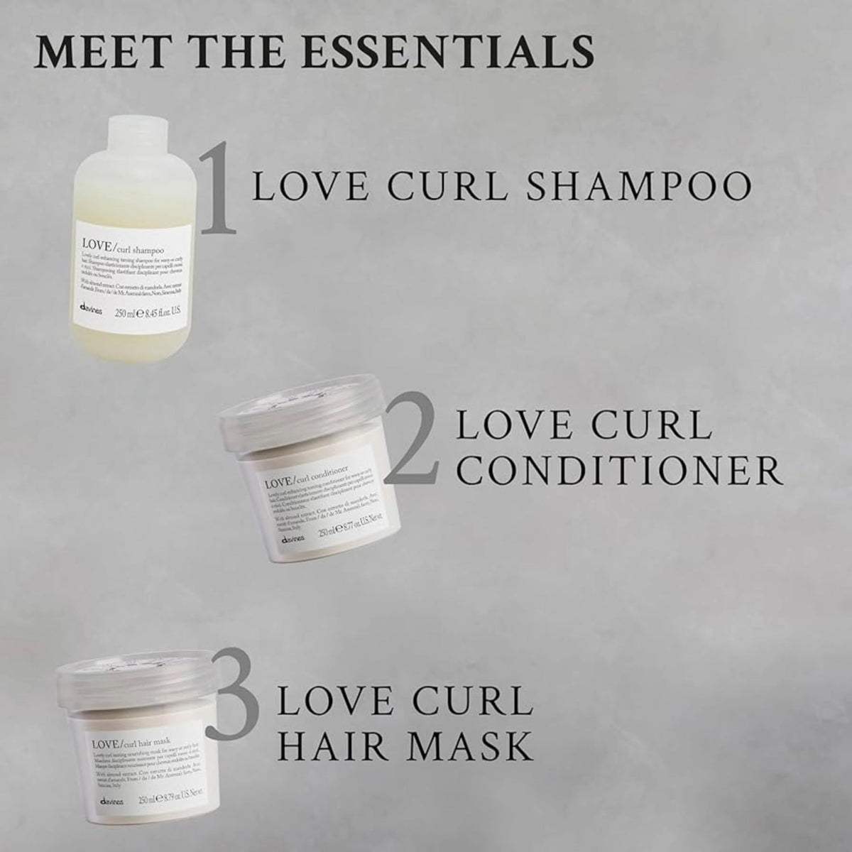 Davines LOVE Curl Prep Hydrating Heat Protect Mist