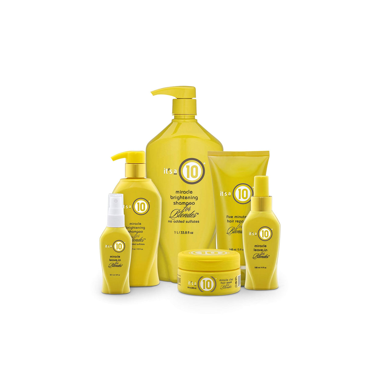 It's a 10 Haircare Five Minute Hair Repair for Blondes, 5 fl. oz. (Pack of 2)