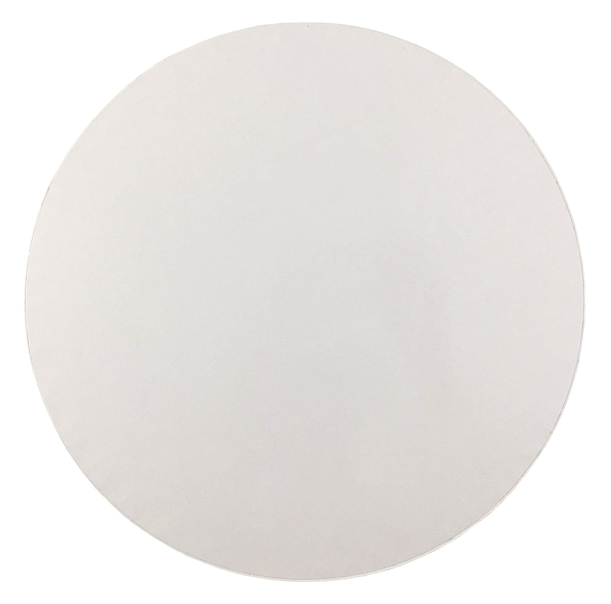 8 Inch Cake Board Drums Round, 6-Pack, White, Sturdy 1/2" Thick for Heavy Or Multi-Tiered Cakes
