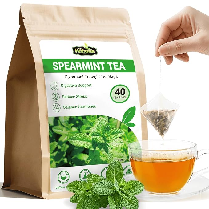 Lemon Balm Tea Bags - Caffeine & Sugar Free, 100 Teabags