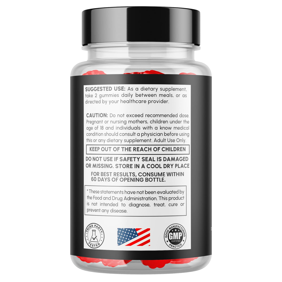 Horse Boost Gummies for Men, Official Horse Boost Male Performance Support Supplement with All Natural Ingredients, Maximum Strength HorseBoost Advanced Mens Multivitamin Formula Gummy (60 Gummies)